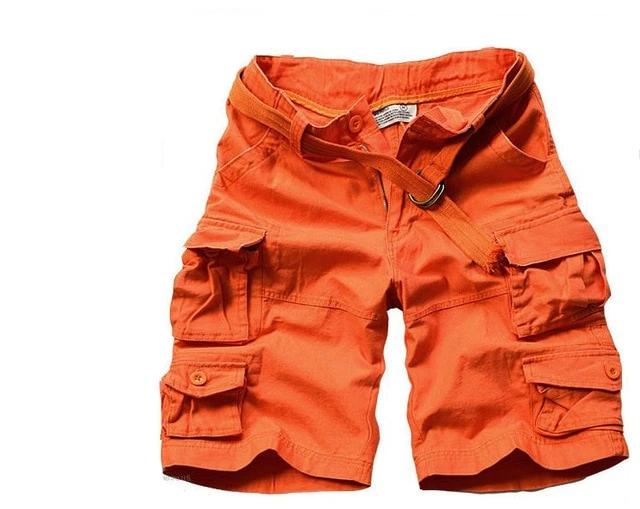 Camouflage Utility Cargo Shorts