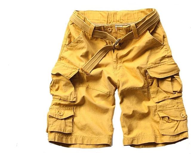 Camouflage Utility Cargo Shorts
